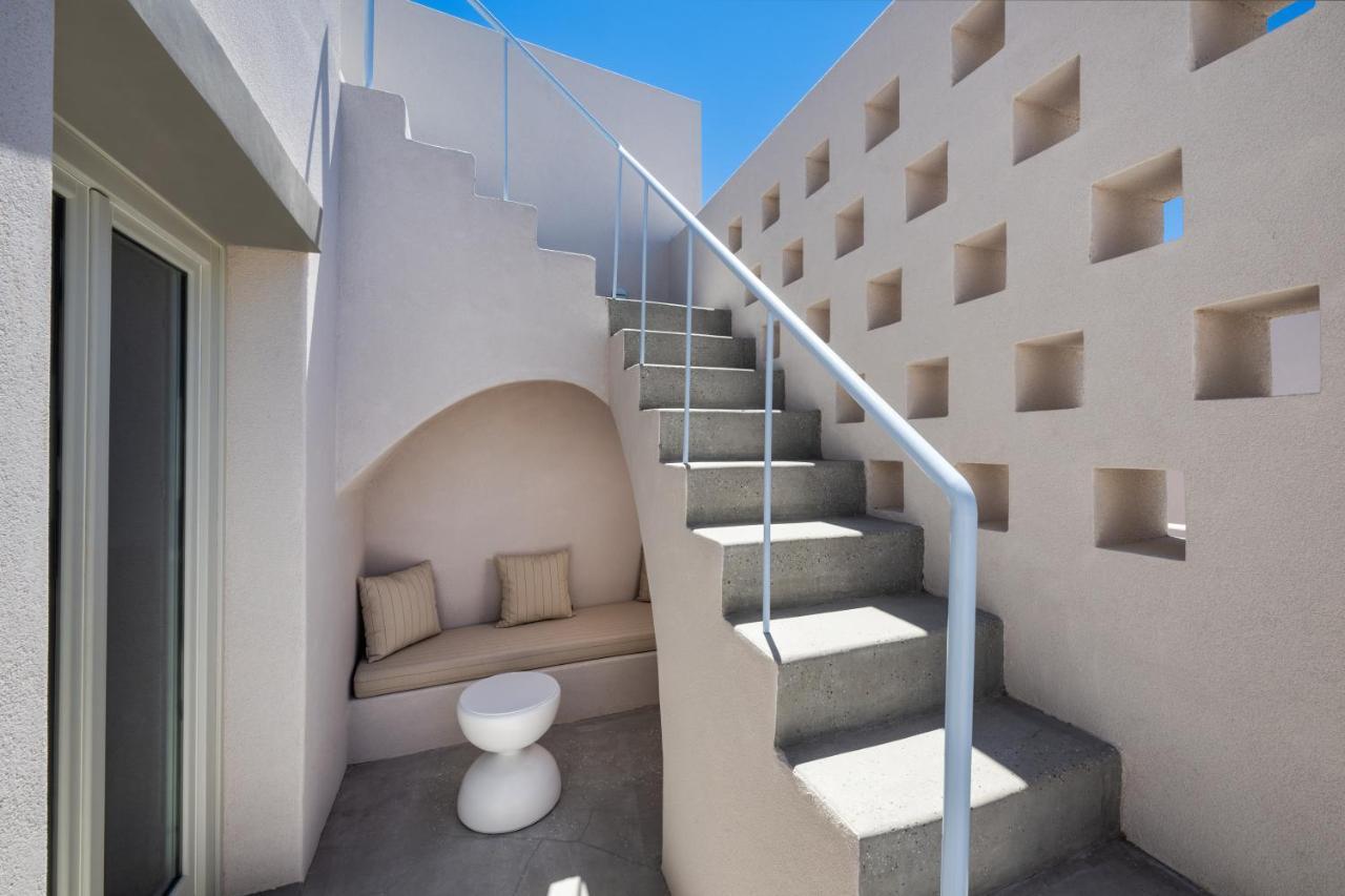 Viva Nove Suites Kamari  Bagian luar foto